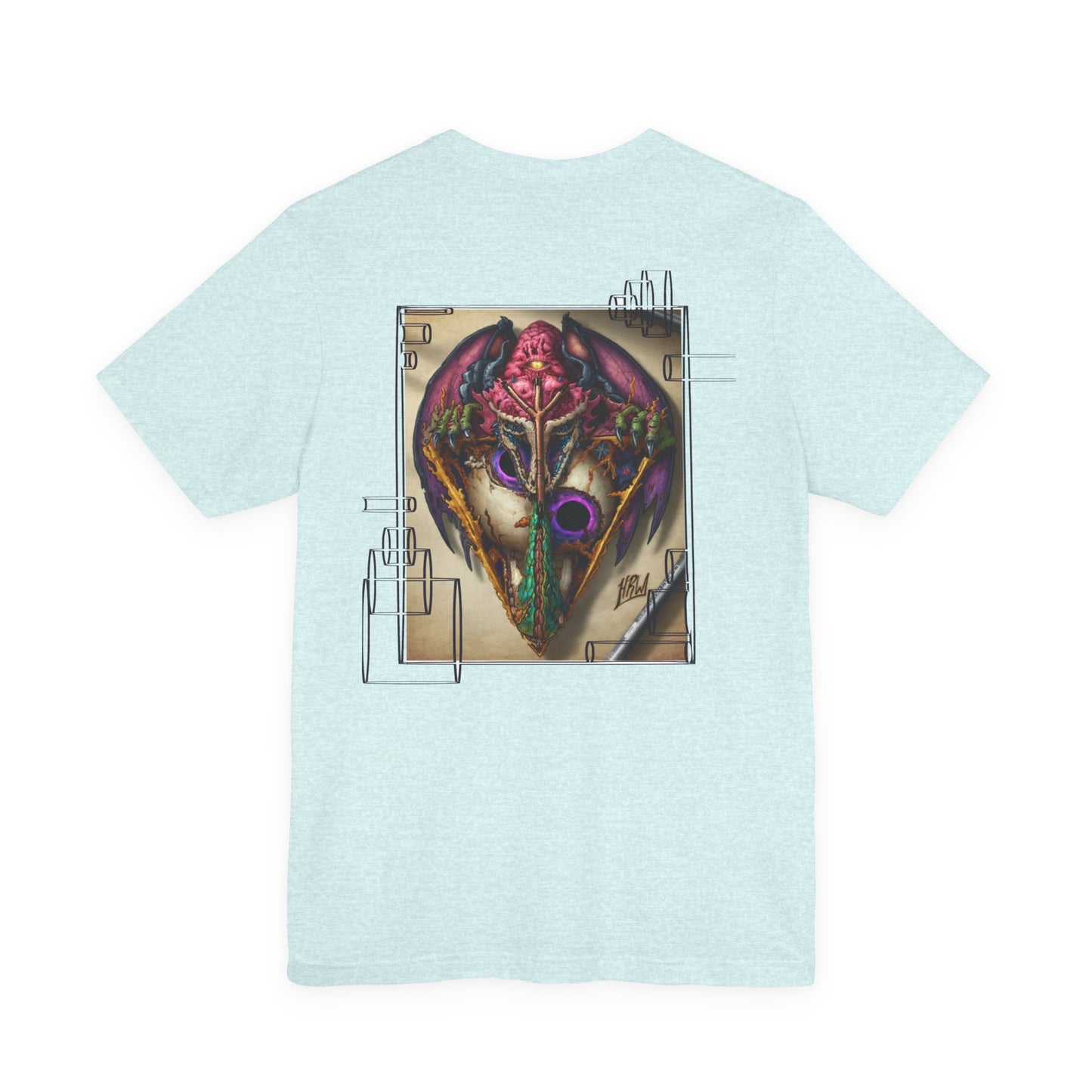 Viking King Graphic Tee — Norse Warrior Playing Card Design