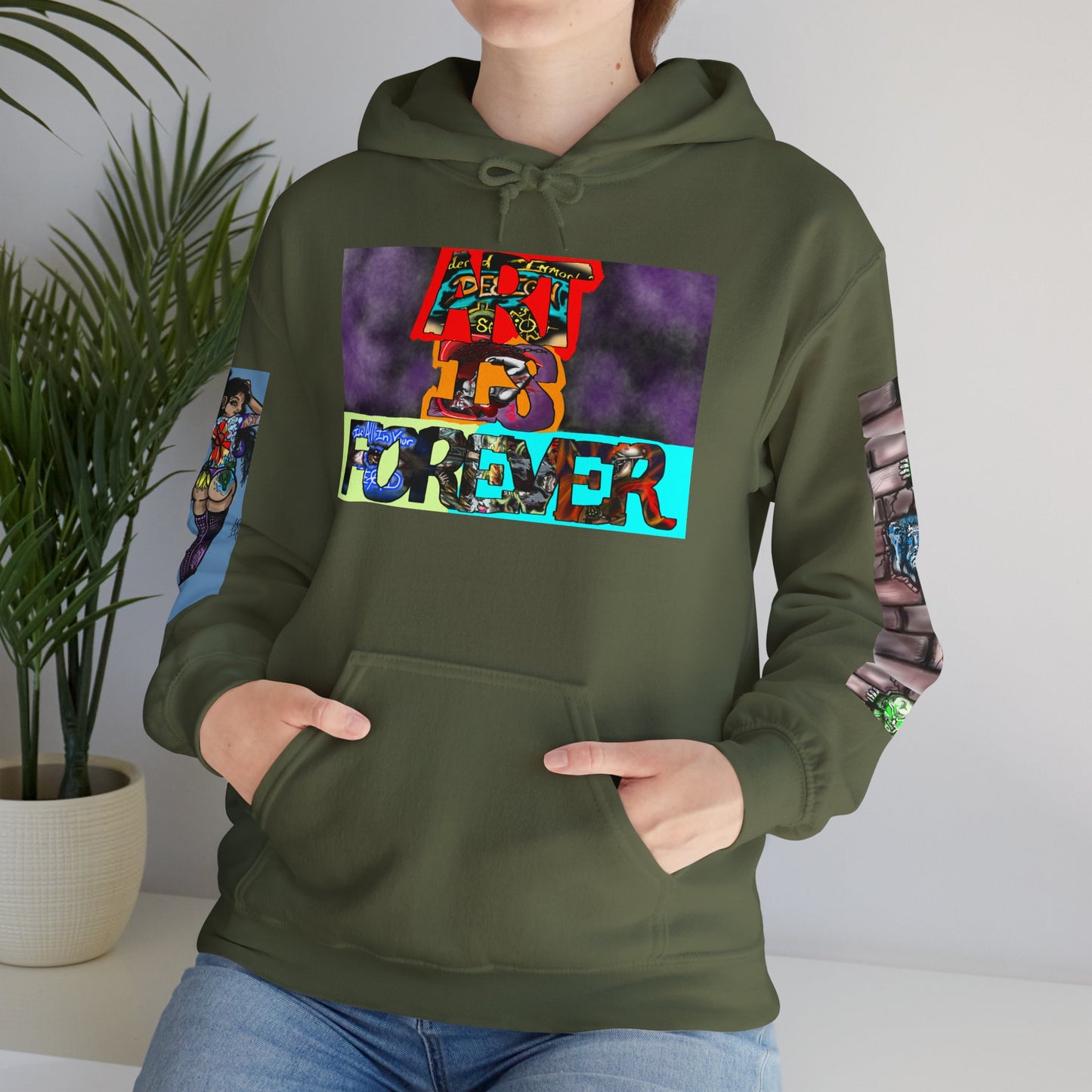 Urban Graphic Hoodie - Streetwear,Custom Hoodie, Unisex Gift, Art Apparel, Casual Fashion