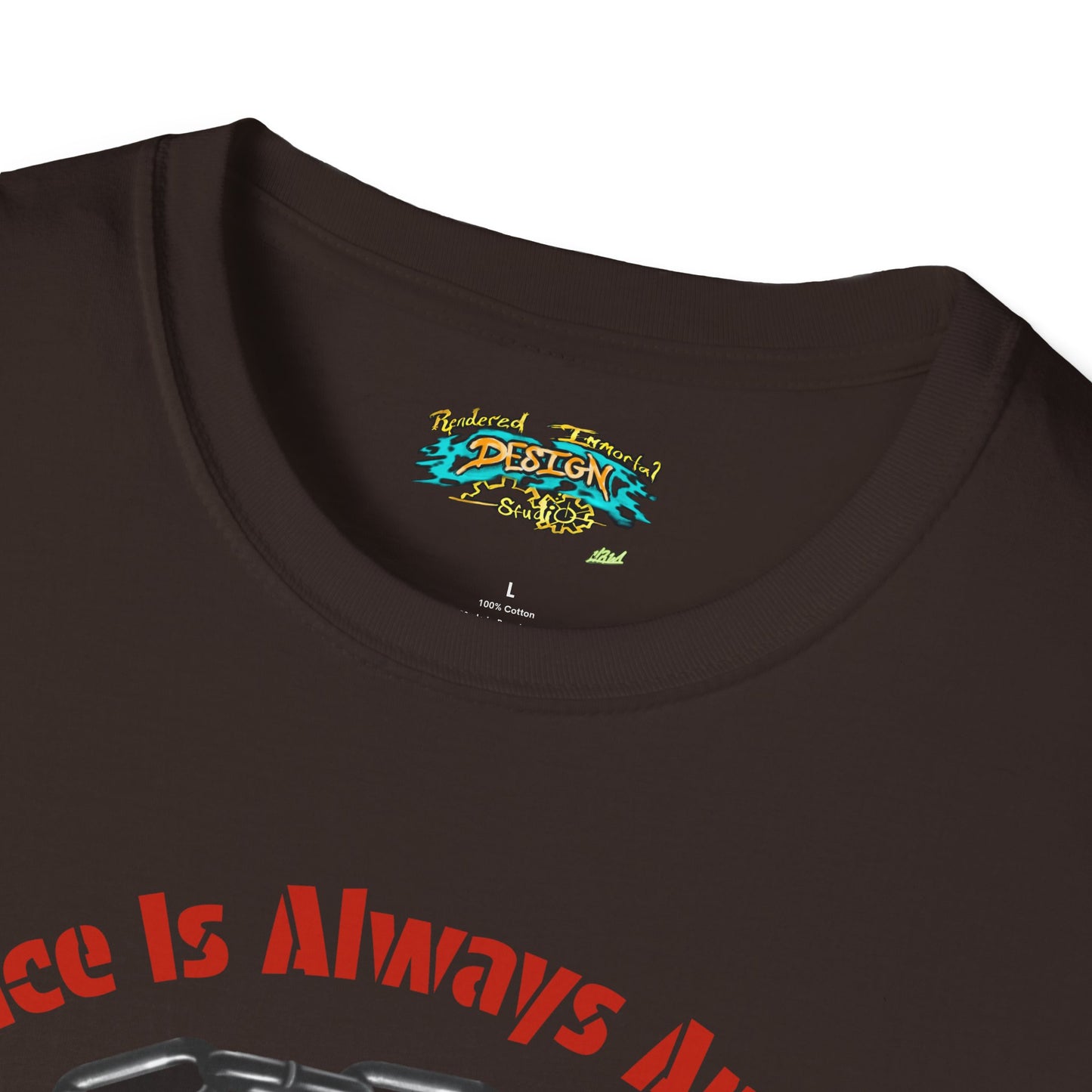 Viking Warrior T-Shirt — "Violence Is Always An Option" / "Save Me A Seat In Valhalla"