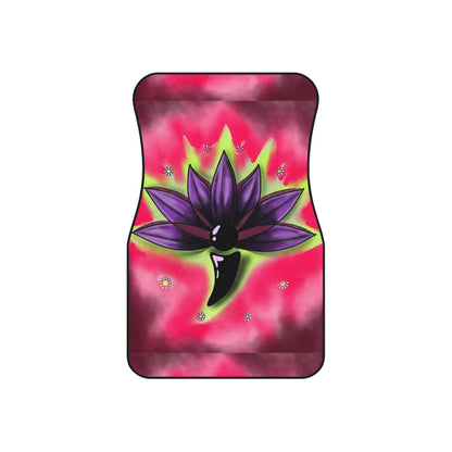 Vibrant Lotus Car Mats – Set of 4 – Stylish Auto Accessories for Lotus Lovers