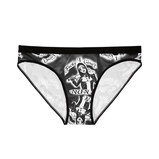 Feminine Comfort: Sassy 'Fucks Given' Women's Underwear