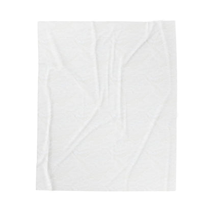 Inspirational Mother's Day Velveteen Plush Blanket - "For A Mother Who Always Rose To Any Challenge"