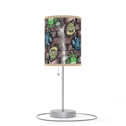 Graffiti Emotion Faces Table Lamp –Mental Expression Art Lamp (US/CA Plug)