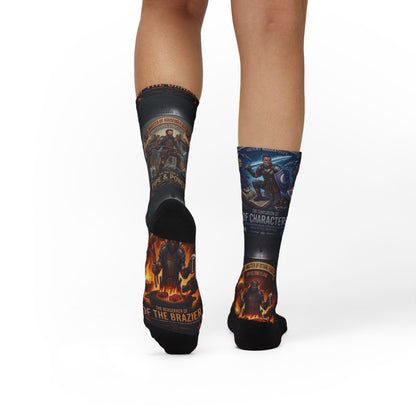 Legendary Dads Sublimation Socks — Novelty Socks