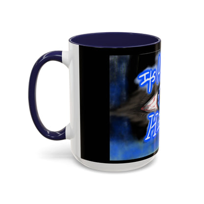 All In Your Head Accent Coffee Mug - Unique Gift for Coffee Lovers