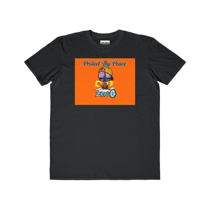 Men's Lightweight Fashion Tee - "Protect Thy Peace" Graphic T-Shirt, Casual Wear, Streetwear, Gift for Him, Comfortable Summer Top