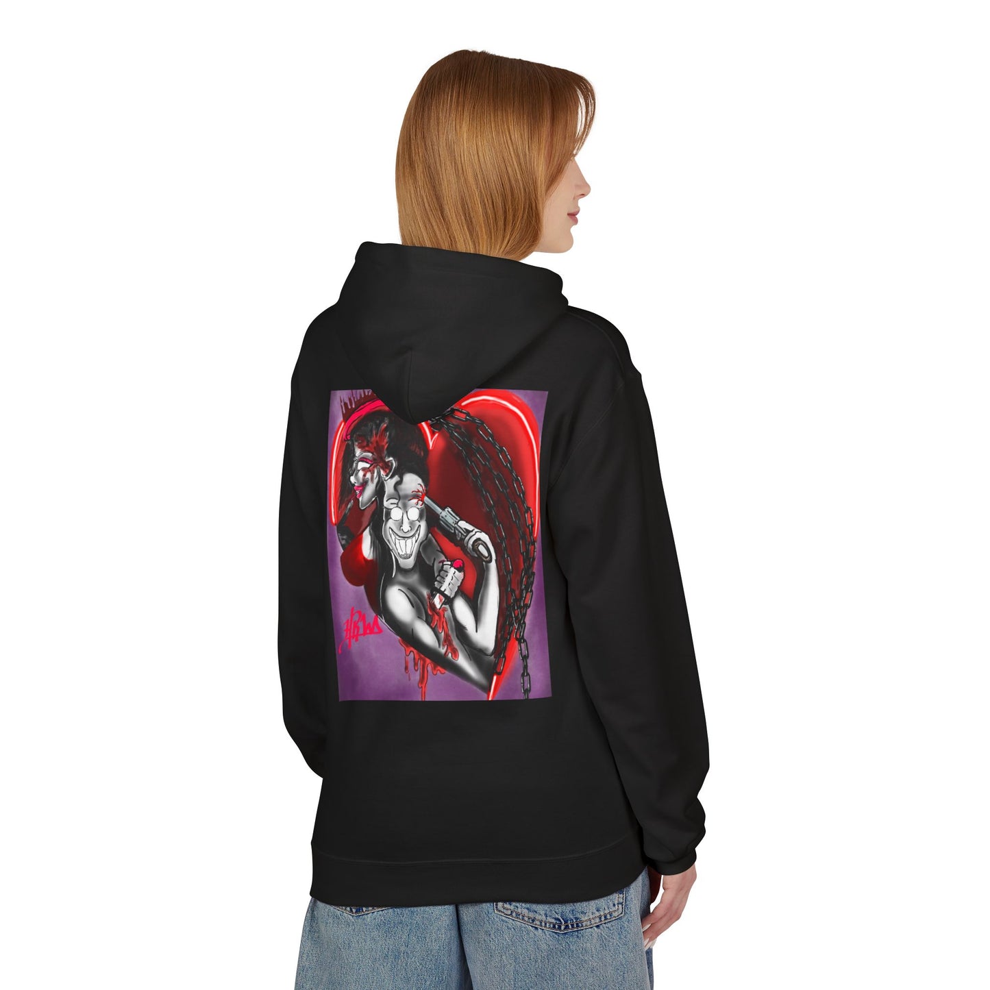 Edgy Graphic Hoodie | Unisex Midweight Softstyle | Streetwear, Gift for Him, Gift for Her, Trendy Apparel, Unique Design
