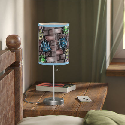 Graffiti Emotion Faces Table Lamp –Mental Expression Art Lamp (US/CA Plug)