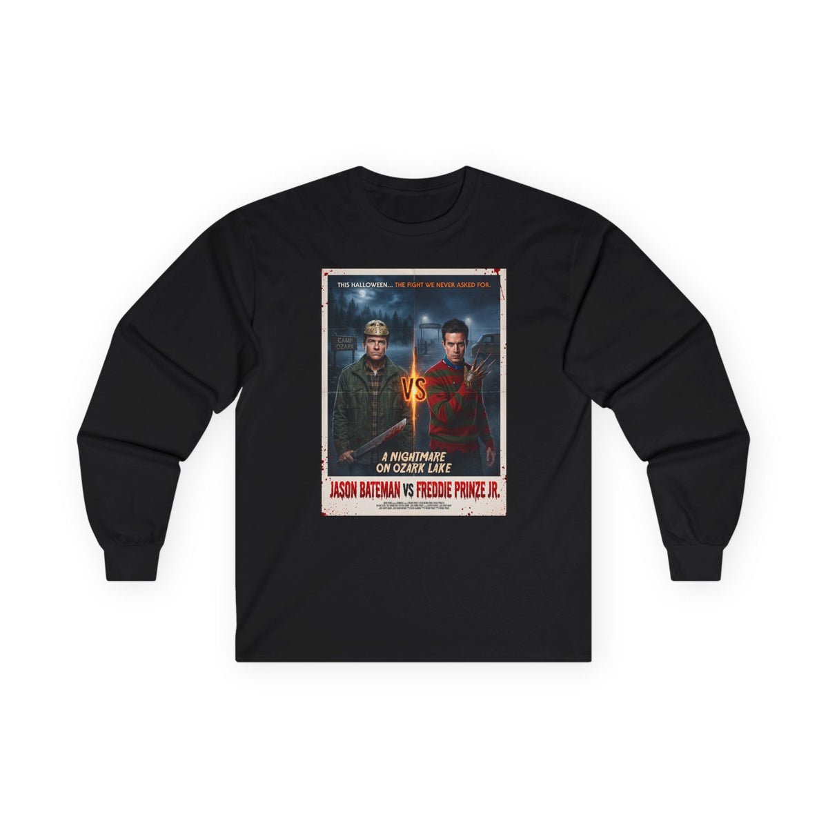 Jason Vs Freddie Halloween 2026 Drop long-sleeve featuring art and design by Reese Wilson