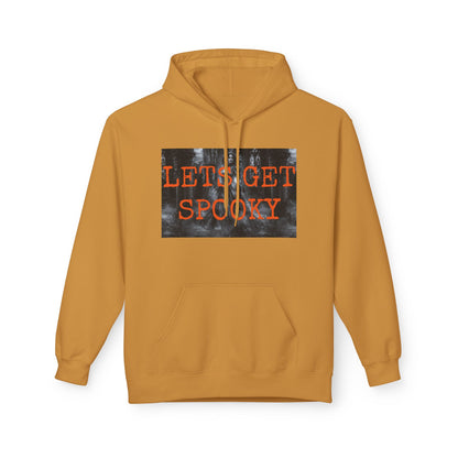 Halloween Hoodie, Unisex Midweight Fleece for Fall, Spooky SZN Apparel, Perfect for Ghost Hunting, Trick or Treating
