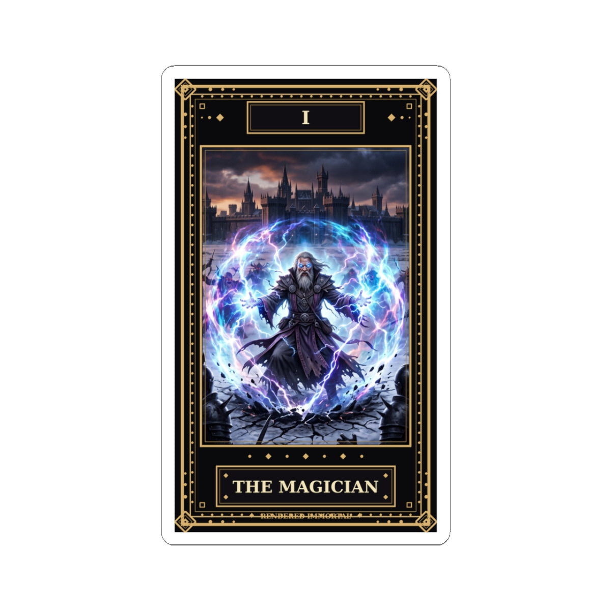 The Magician Tarot Sticker — The Immortal Arcana