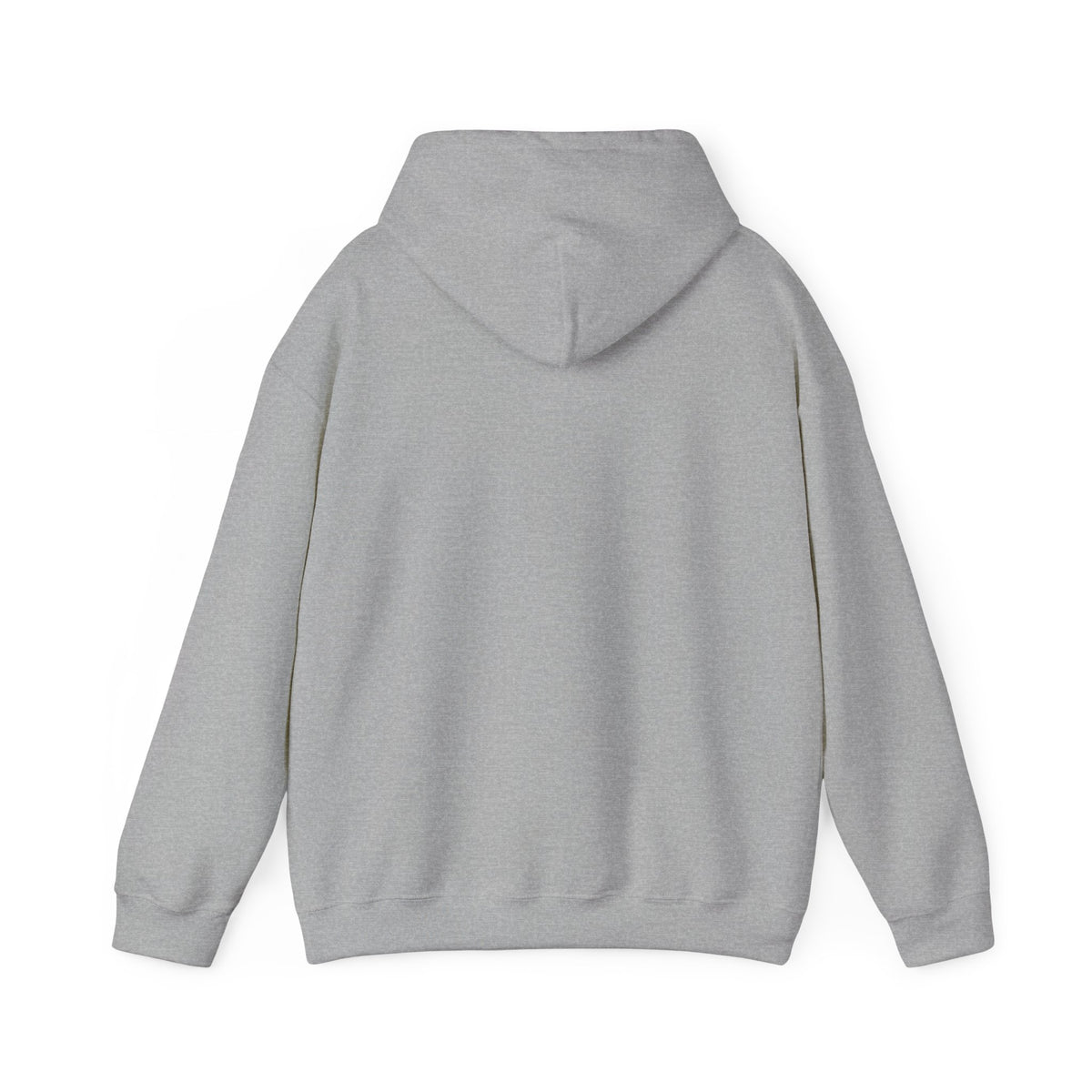 Dreaming of Chaos hoodie — sport grey, back view