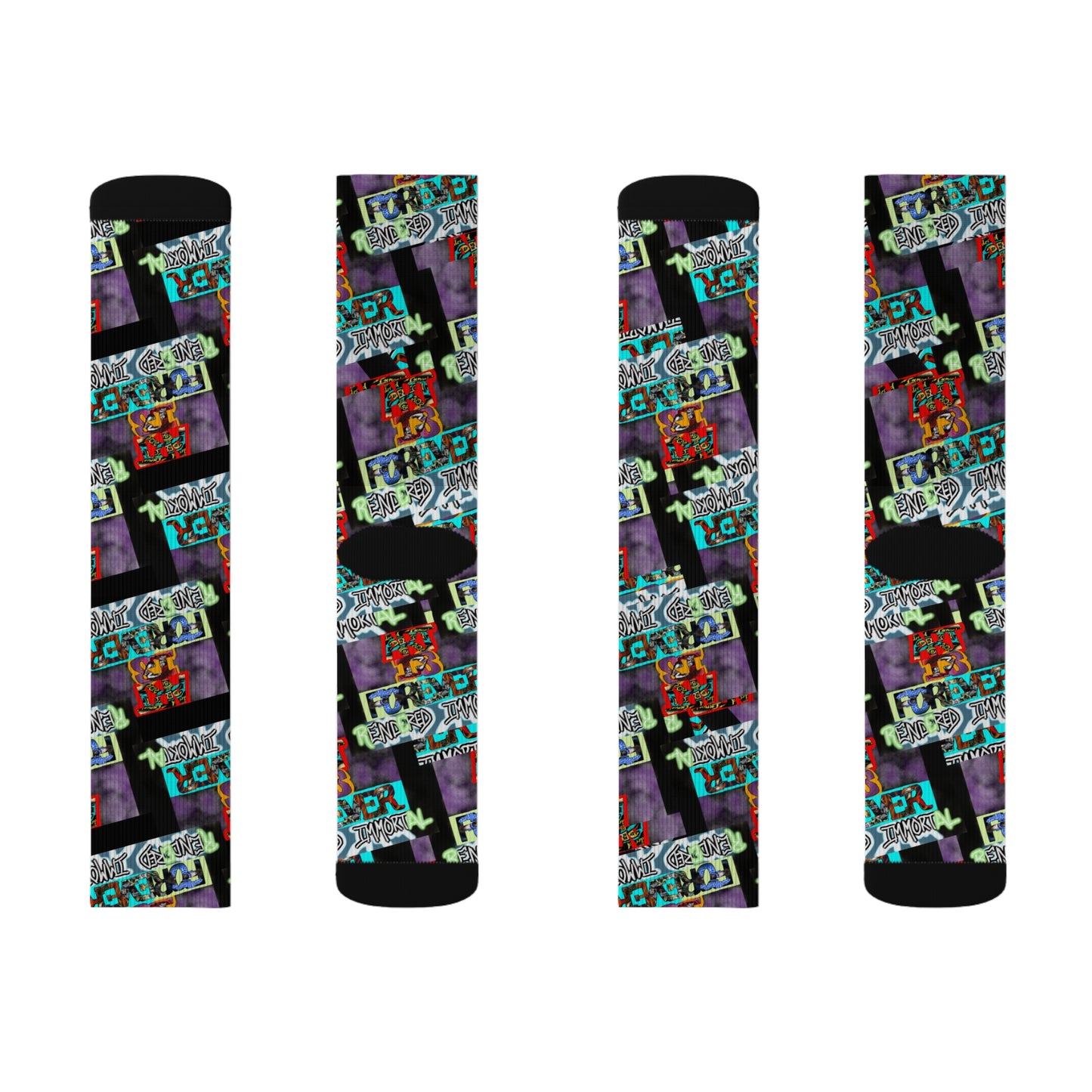 Art IsForever Socks, Unique Gift for Gamers, Cozy Footwear, Casual Sock Pair, Trendy Sock Style