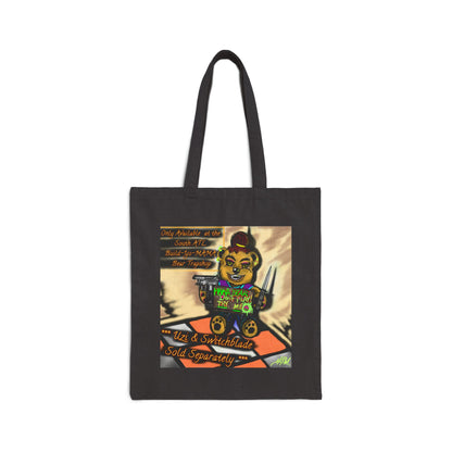 Fun Cotton Canvas Tote Bag - Great for Shopping, Be-You-tiful Encouragement, Daily Errands, Eco-friendly Gift, #GETOUTMYBAG
