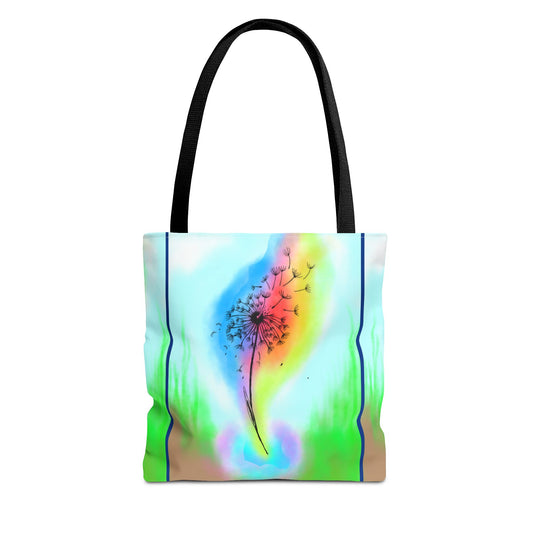 Vibrant Nature-Themed Tote Bag - Perfect for Eco Lovers, Beach Days, Daily Errands, Gift for Friends, Sustainable Fashion