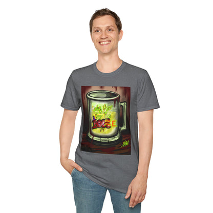 Here For the Boos Unisex Softstyle T-Shirt, Casual Streetwear, Urban Fashion, Unique Graphic Tee, Perfect Gift for Art Lovers