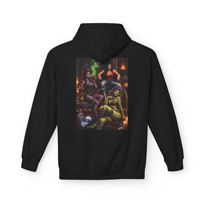 Halloween Hoodie, Unisex Midweight Fleece for Fall, Spooky SZN Apparel, Perfect for Ghost Hunting, Trick or Treating