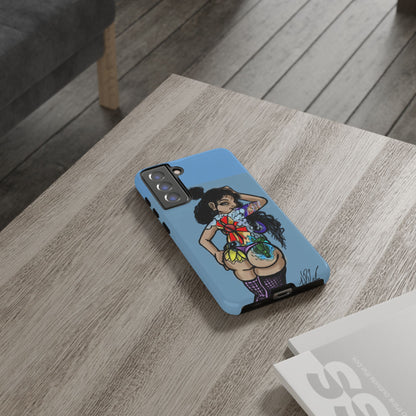 Stylish Tough Phone Case - Artistic Design for Trendsetters