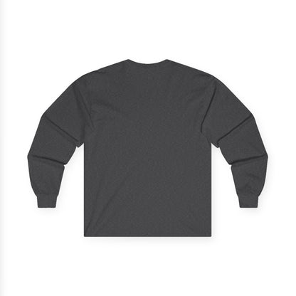 The Struggle Is Real long sleeve tee featuring a moody cinematic street scene by Reese Wilson