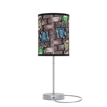 Graffiti Emotion Faces Table Lamp –Mental Expression Art Lamp (US/CA Plug)