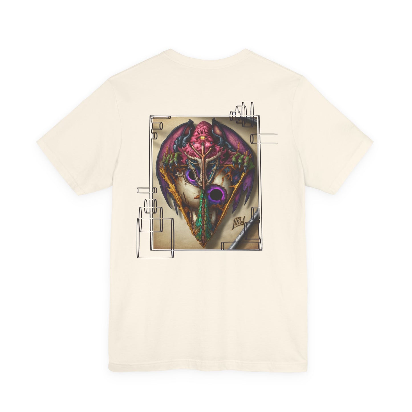 Viking King Graphic Tee — Norse Warrior Playing Card Design