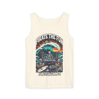 Forever Summer Tank — "Pirate the Fun / Forever Summer" Graphic Tank Top