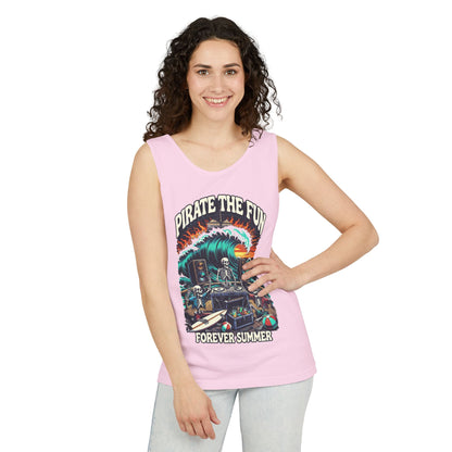 Forever Summer Tank — "Pirate the Fun / Forever Summer" Graphic Tank Top