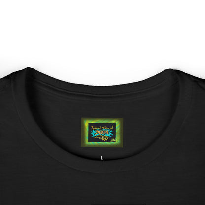 Edgy Graphic Women's Tee - Perfect for Gifts, Casual Wear, Skate Culture, Rock Events, Trendy Style