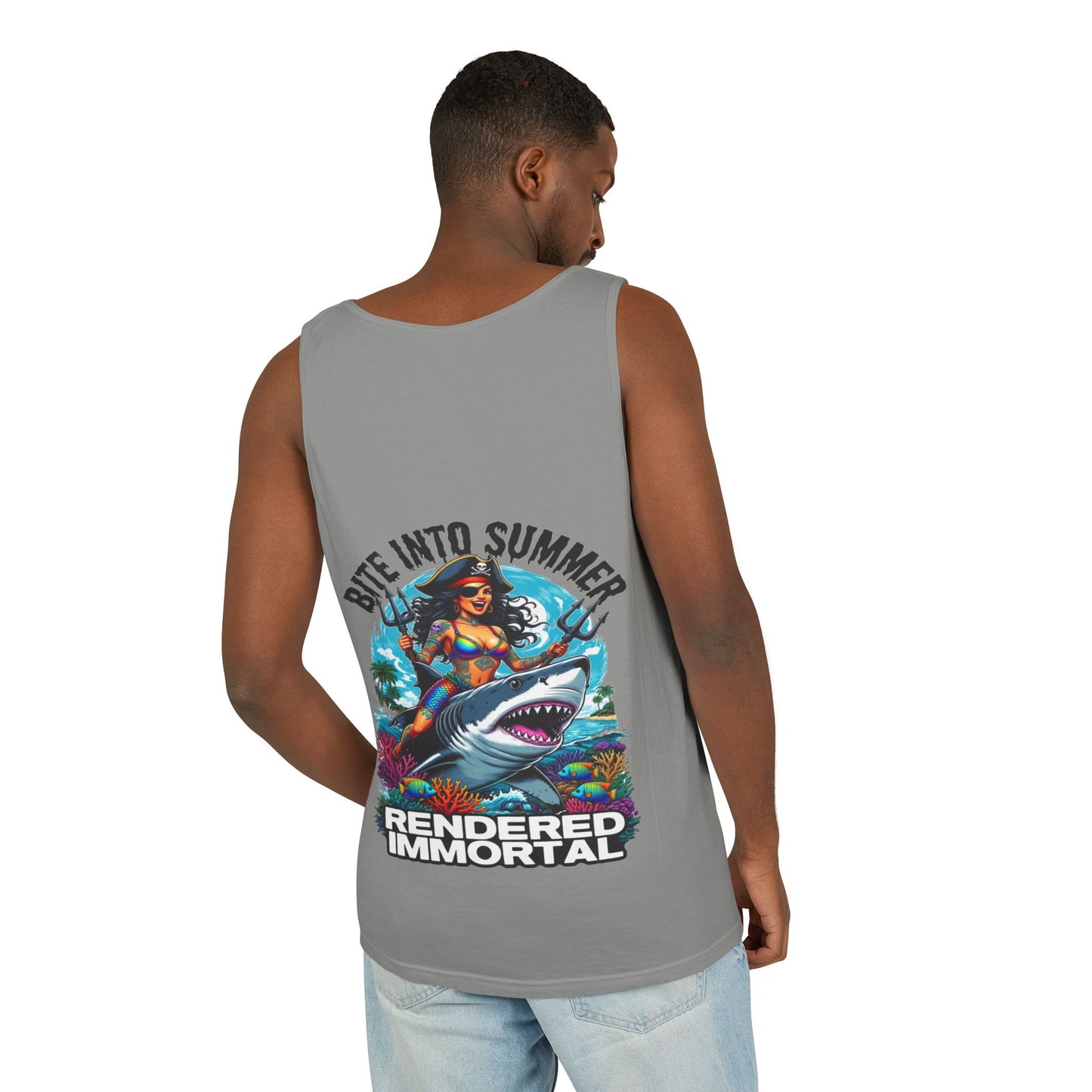 Forever Summer Tank — "Pirate the Fun / Forever Summer" Graphic Tank Top