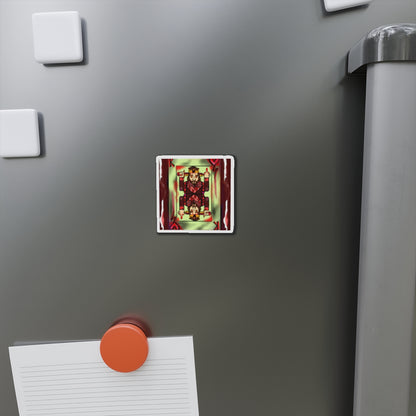 Rebel King Die-Cut Magnet | Funky Card Design for Home Decor & Gifts