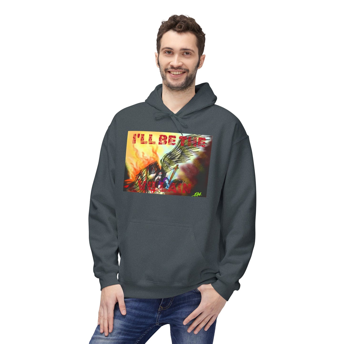 Edgy Graphic Hoodie | Unisex Midweight Softstyle | Streetwear, Gift for Him, Gift for Her, Trendy Apparel, Unique Design