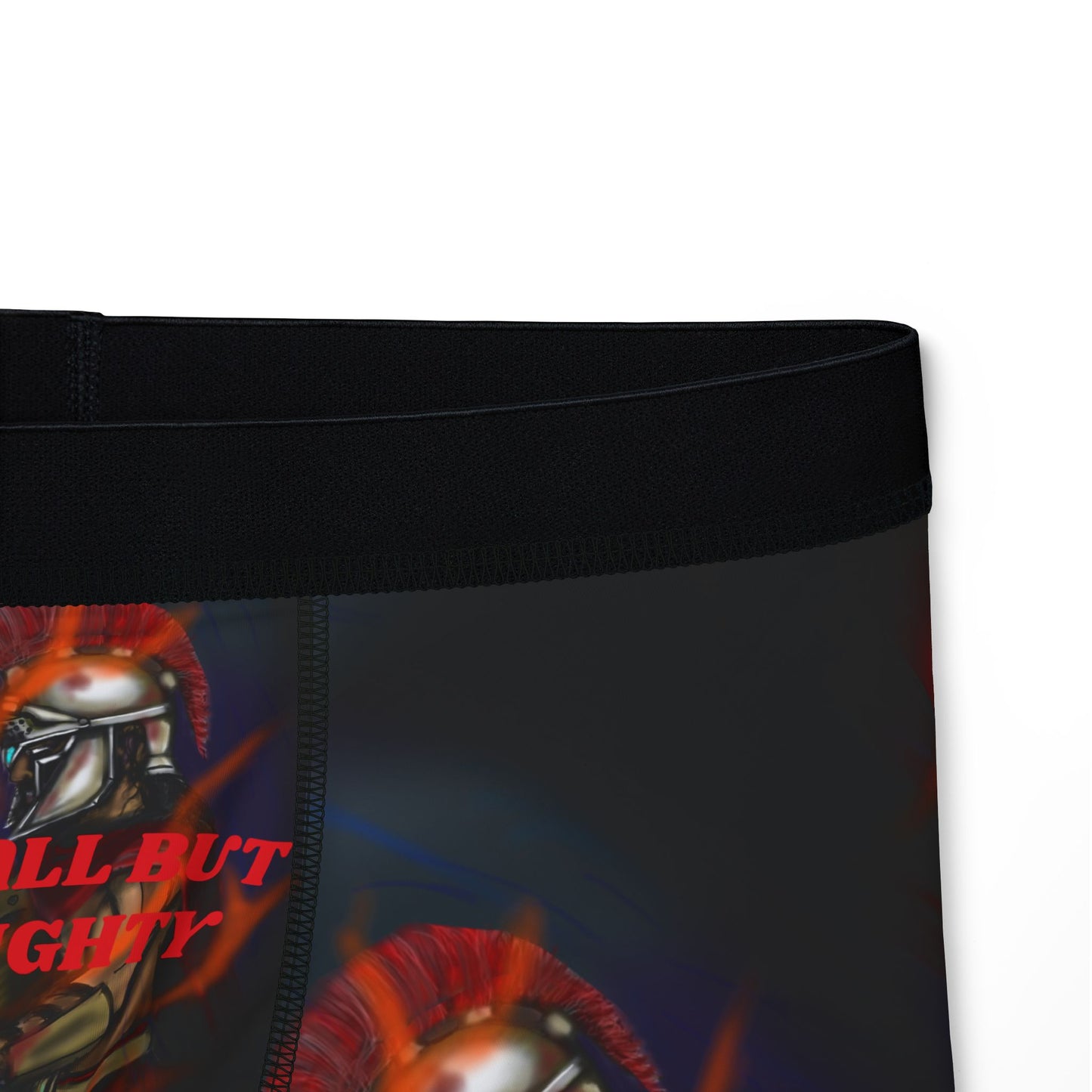 Men's Boxers with Bold Gladiator Design - 'Small But Mighty'
