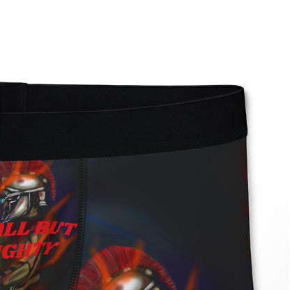 Men's Boxers with Bold Gladiator Design - 'Small But Mighty'