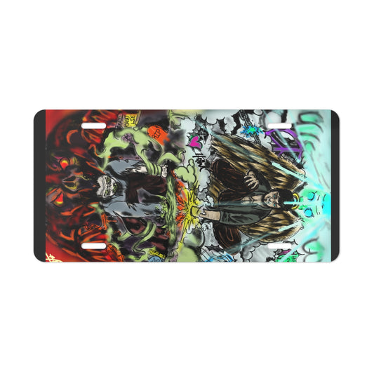 Unique Vanity Plate Art: Custom Car Decor, Personalized License Plate, Decorative Wall Art, Car Accessory, Gift for Car Enthusiasts