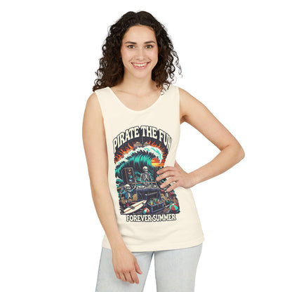 Forever Summer Tank — "Pirate the Fun / Forever Summer" Graphic Tank Top