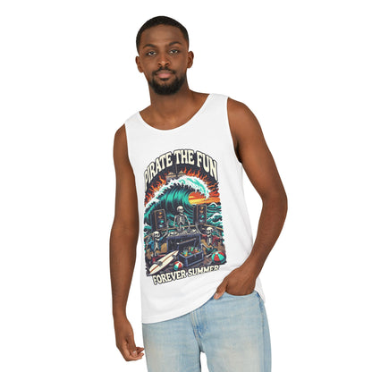 Forever Summer Tank — "Pirate the Fun / Forever Summer" Graphic Tank Top