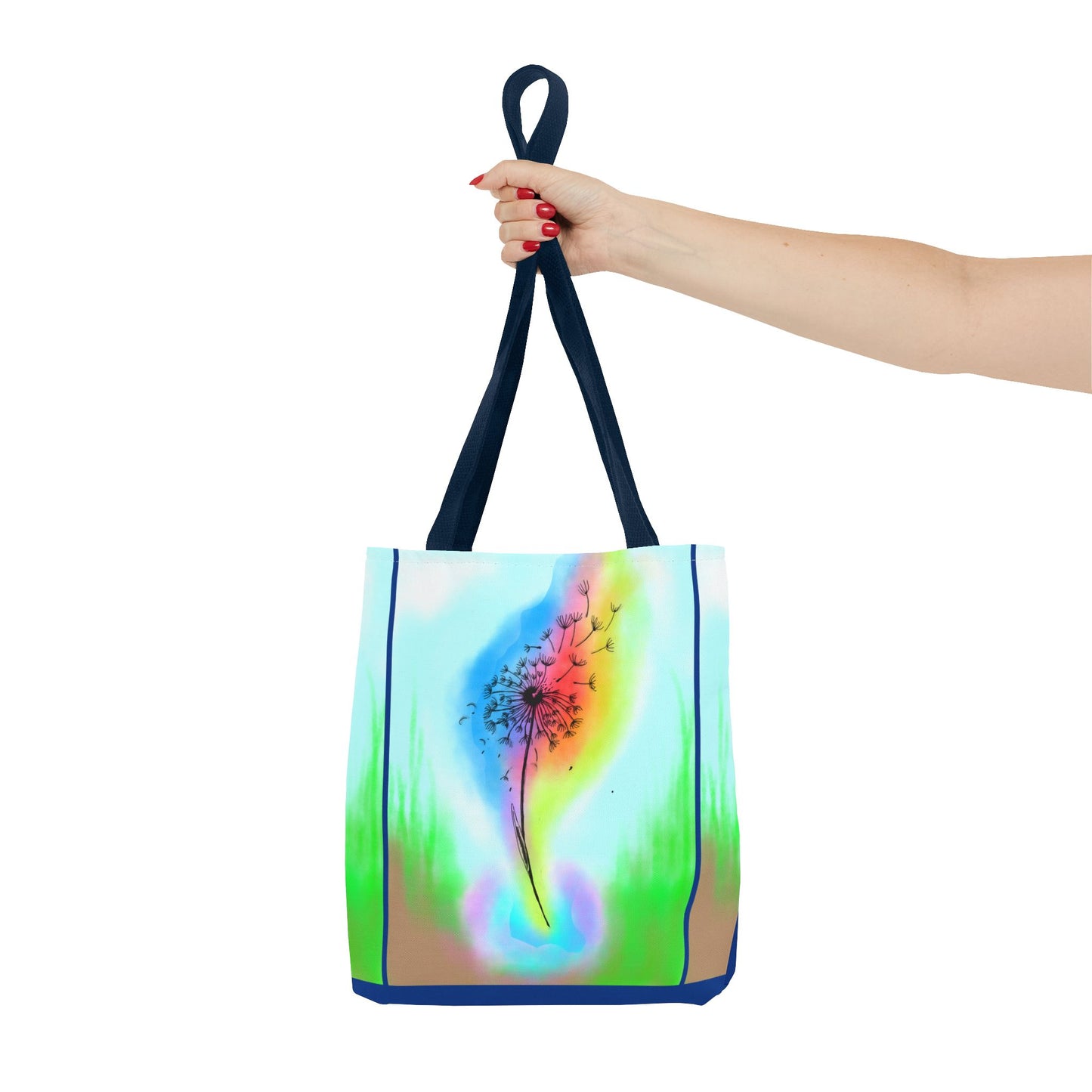Vibrant Nature-Themed Tote Bag - Perfect for Eco Lovers, Beach Days, Daily Errands, Gift for Friends, Sustainable Fashion