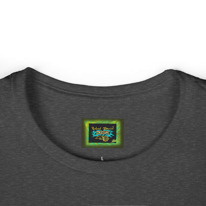 Edgy Graphic Women's Tee - Perfect for Gifts, Casual Wear, Skate Culture, Rock Events, Trendy Style