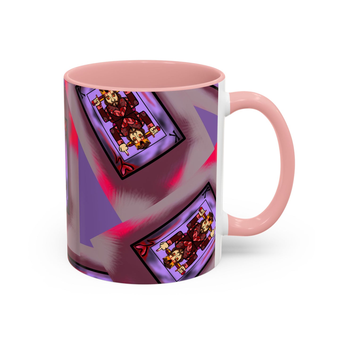 Rebellious King Coffee Mug, Unique Gift for Coffee Lovers, Artful Mug for Home, Cool Cup for Tea, Birthday Present, Fun Kitchen Decor