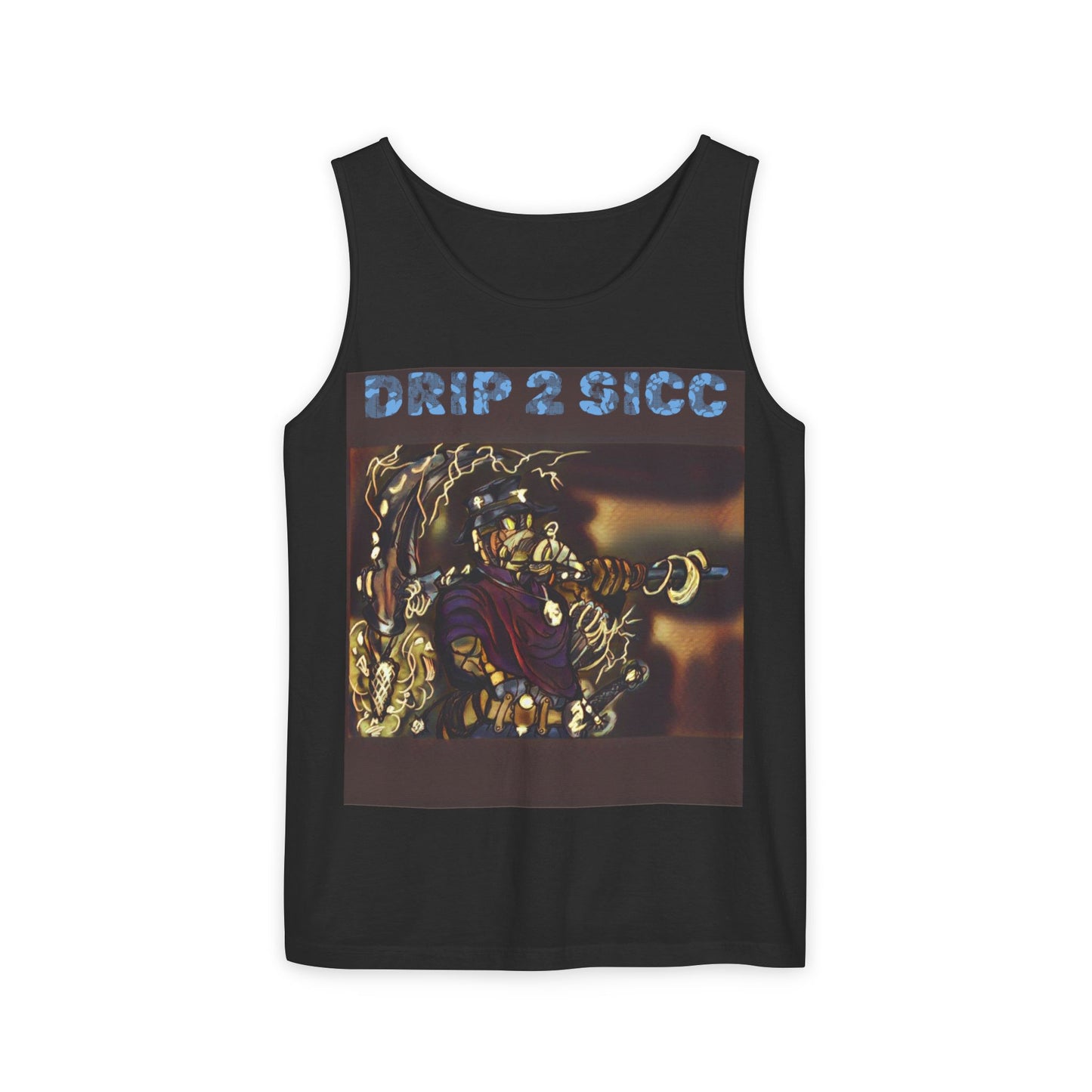 Drip 2 Sicc Unisex Tank Top, Graphic Tank, Summer Wear, Casual Shirt, Trendy Apparel, Festival Outfit