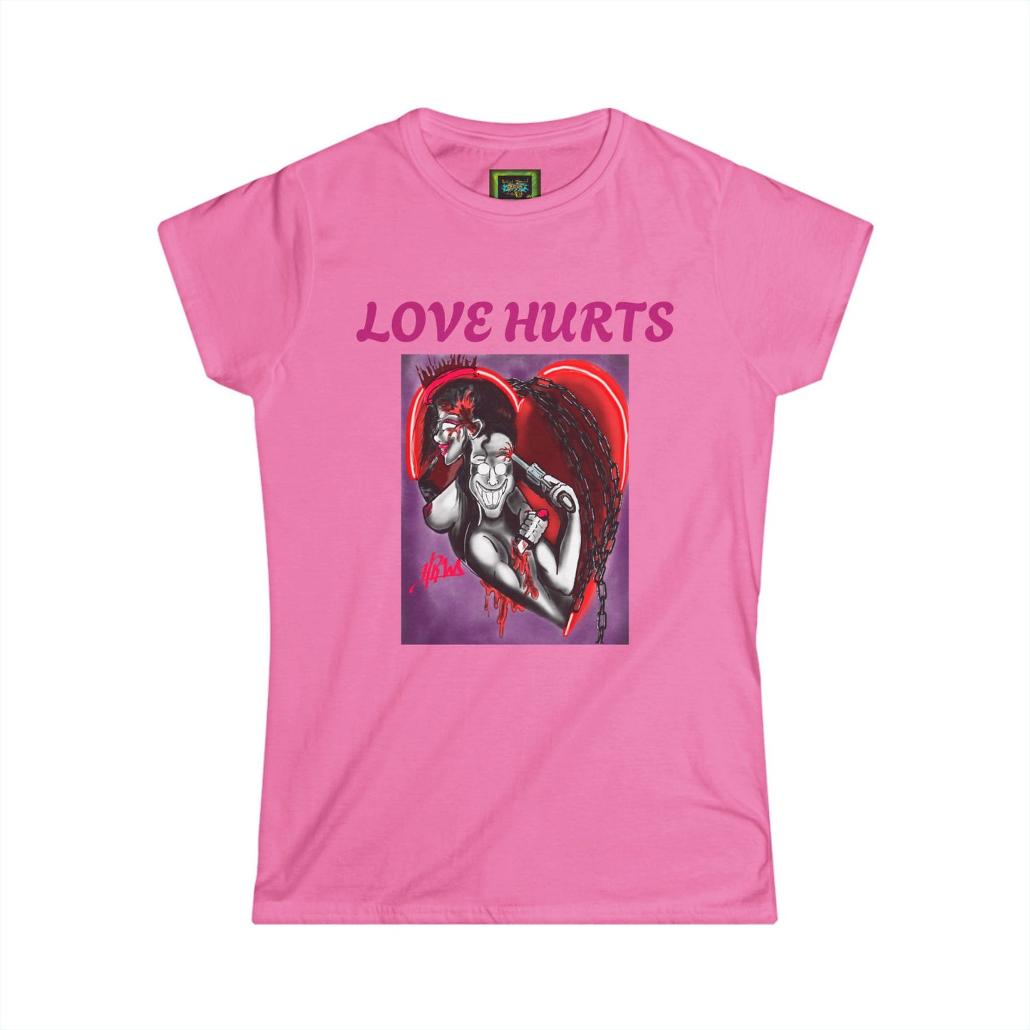 Edgy Graphic Women's Tee - Perfect for Gifts, Casual Wear, Skate Culture, Rock Events, Trendy Style