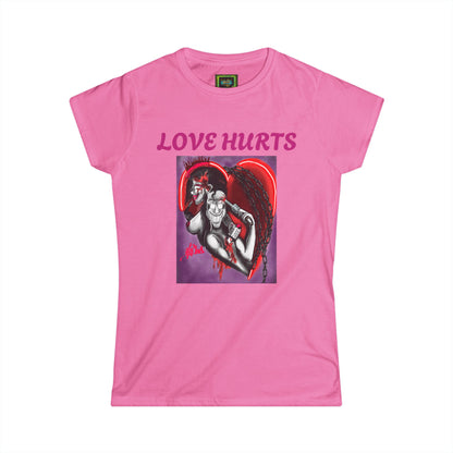 Edgy Graphic Women's Tee - Perfect for Gifts, Casual Wear, Skate Culture, Rock Events, Trendy Style