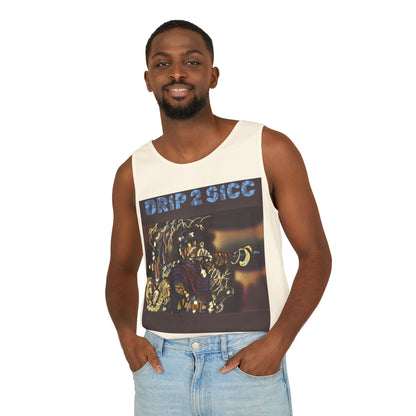 Drip 2 Sicc Unisex Tank Top, Graphic Tank, Summer Wear, Casual Shirt, Trendy Apparel, Festival Outfit