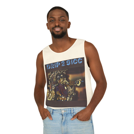 Drip 2 Sicc Unisex Tank Top, Graphic Tank, Summer Wear, Casual Shirt, Trendy Apparel, Festival Outfit