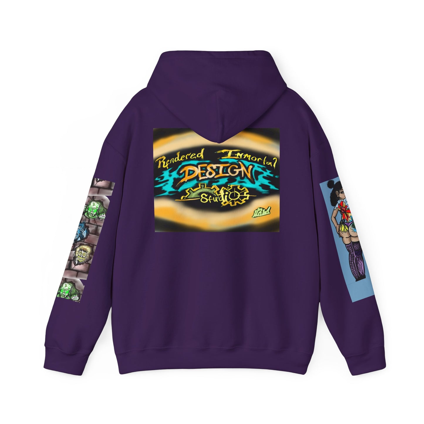 Urban Graphic Hoodie - Streetwear,Custom Hoodie, Unisex Gift, Art Apparel, Casual Fashion