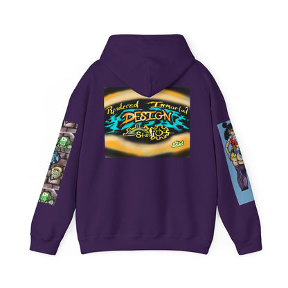 Urban Graphic Hoodie - Streetwear,Custom Hoodie, Unisex Gift, Art Apparel, Casual Fashion