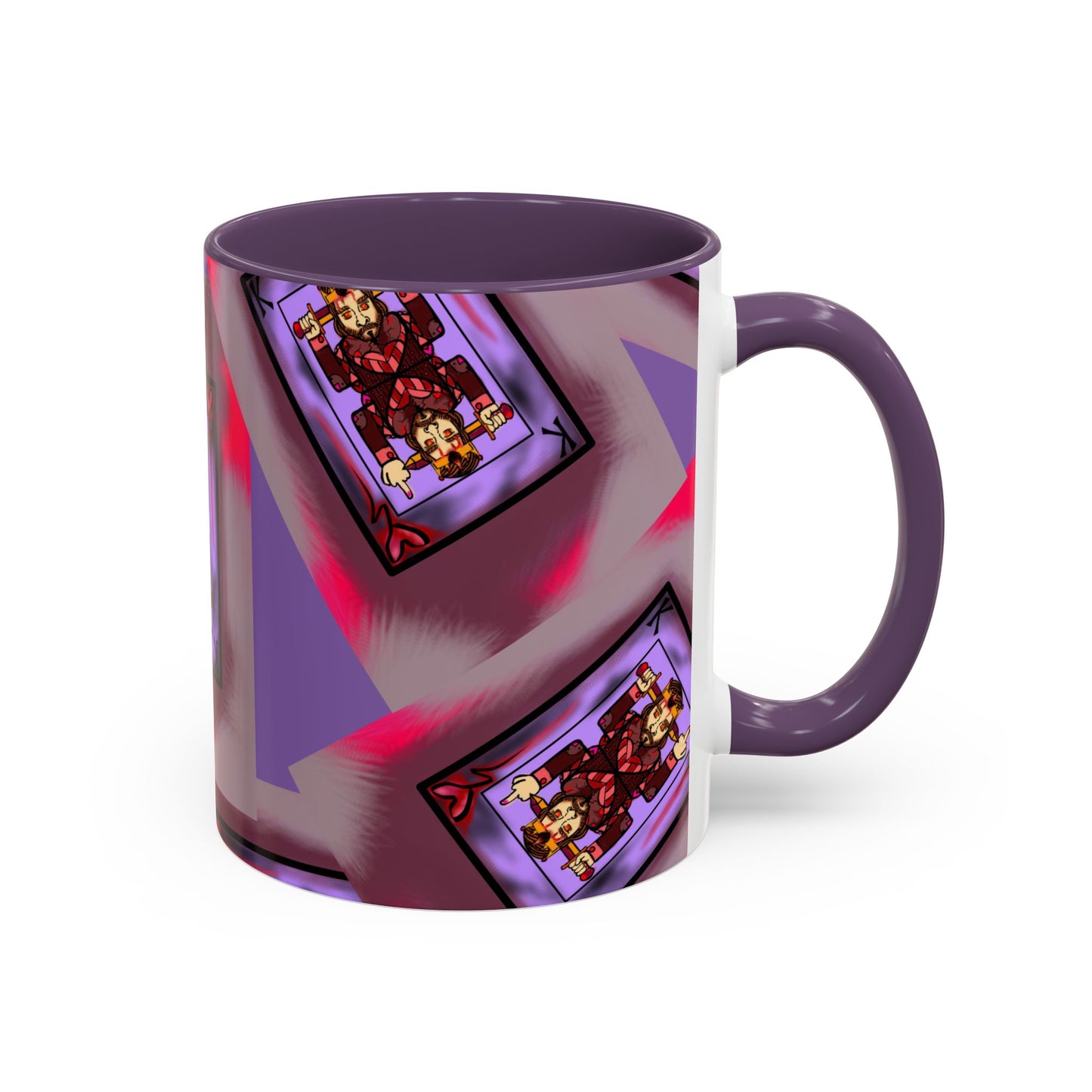 Rebellious King Coffee Mug, Unique Gift for Coffee Lovers, Artful Mug for Home, Cool Cup for Tea, Birthday Present, Fun Kitchen Decor