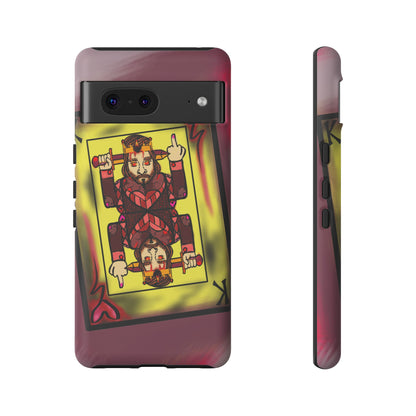 Playing Card Phone Case - Tough Cases with King Design
