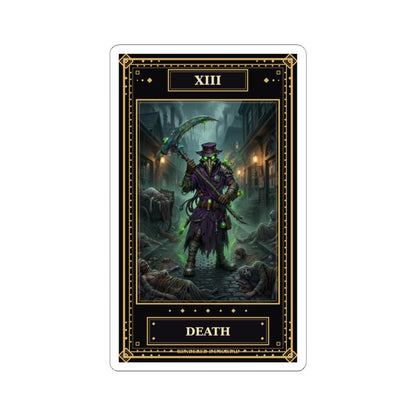 Death Tarot Sticker — The Immortal Arcana