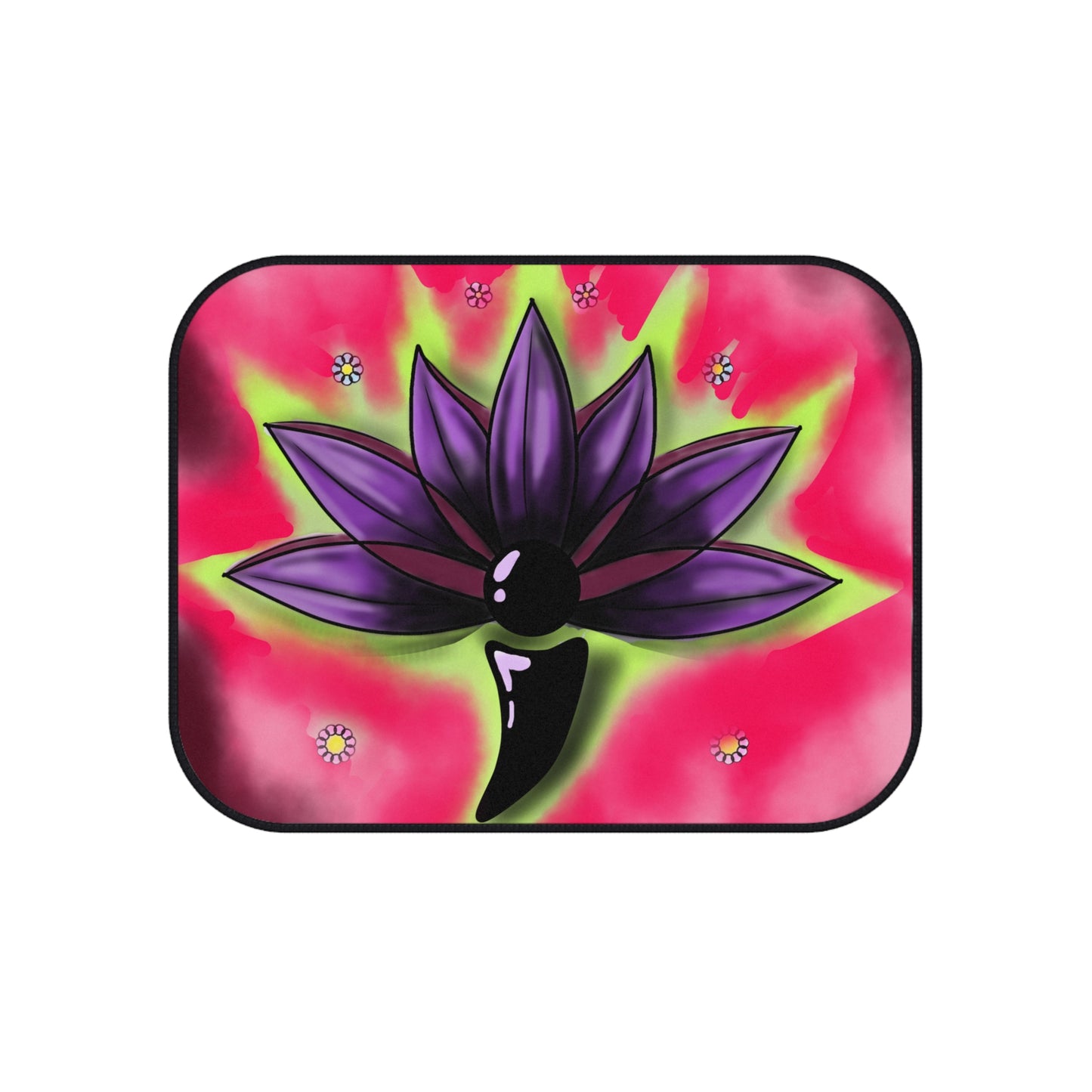 Vibrant Lotus Car Mats – Set of 4 – Stylish Auto Accessories for Lotus Lovers